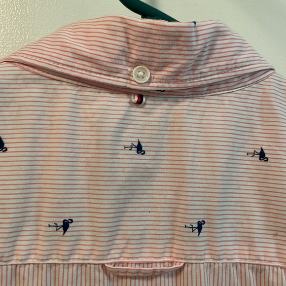 Denim and Flowers button down - Picture 3 of 6